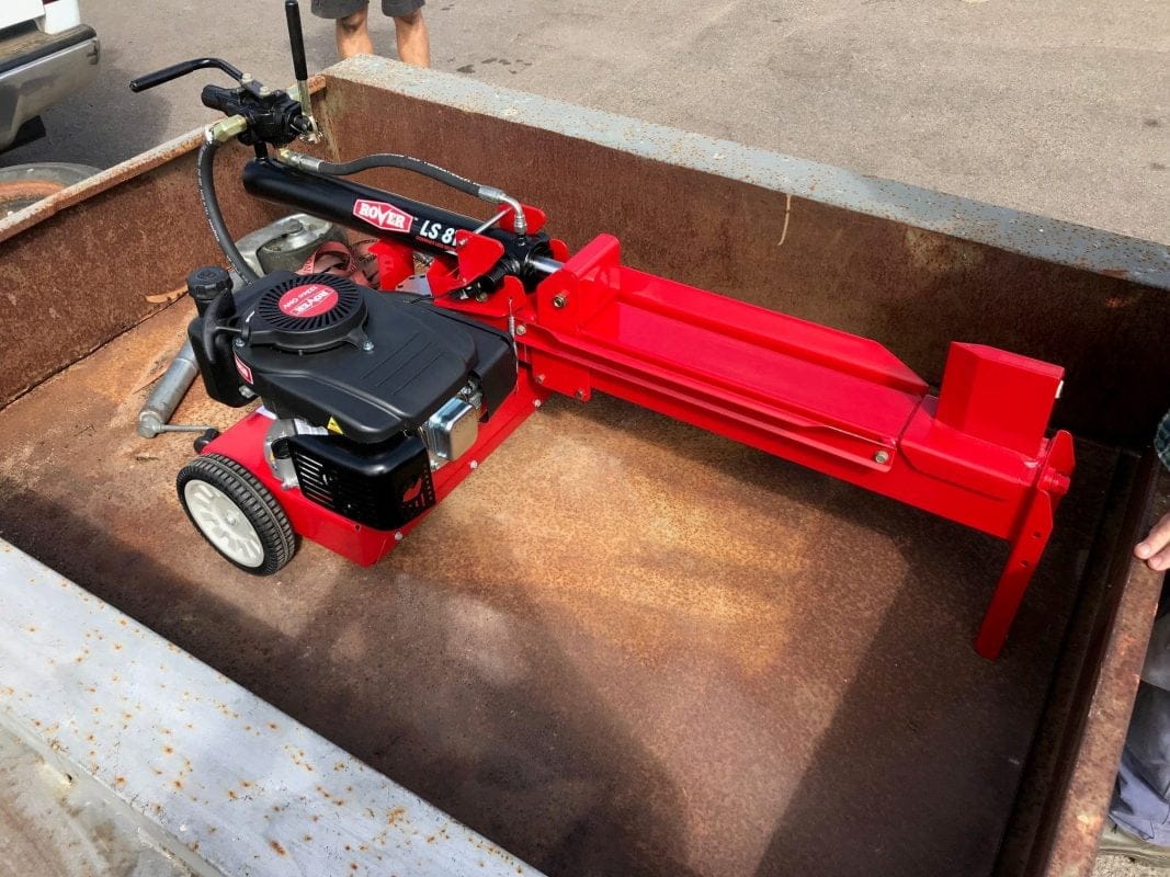 Rover 8 Ton Log Splitter Central West Mowers And Heating