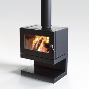 Blaze B600 Freestanding Woodfire